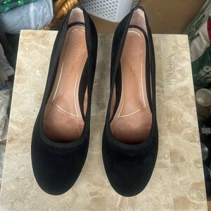 Vionic Black Leather Shoes Sz 8.5